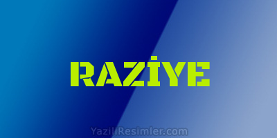 RAZİYE