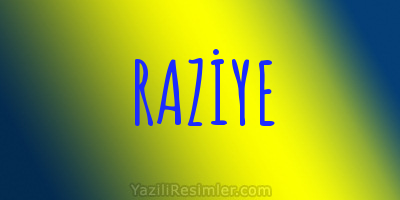 RAZİYE