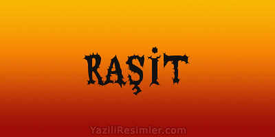 RAŞİT