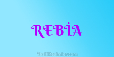 REBİA