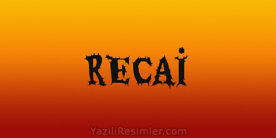 RECAİ