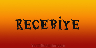 RECEBİYE