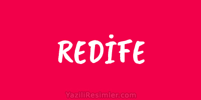 REDİFE