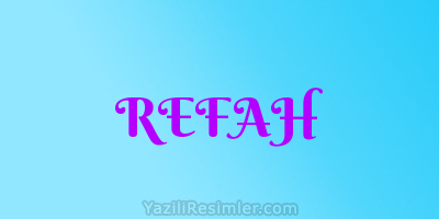 REFAH