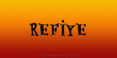 REFİYE