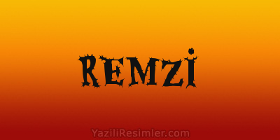 REMZİ