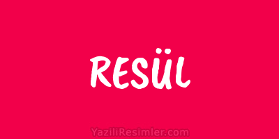 RESÜL