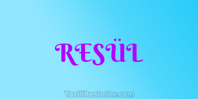 RESÜL