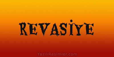 REVASİYE