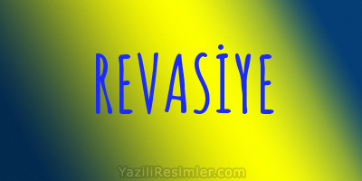 REVASİYE