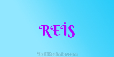 REİS