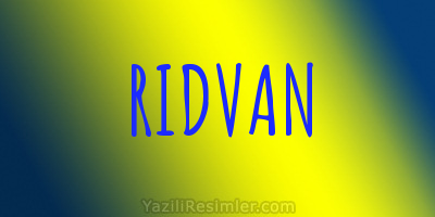 RIDVAN