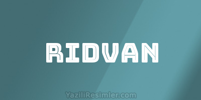 RIDVAN