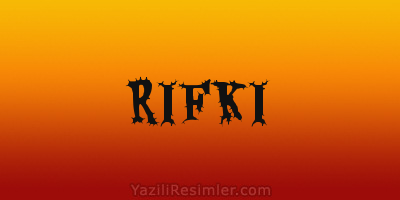 RIFKI