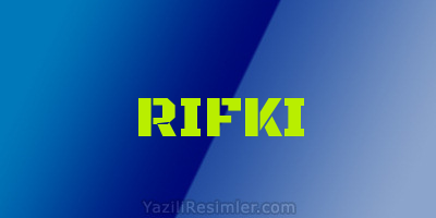 RIFKI