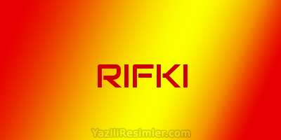 RIFKI