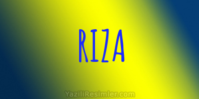 RIZA