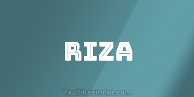 RIZA