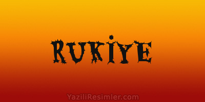 RUKİYE