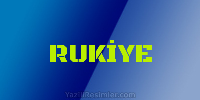 RUKİYE