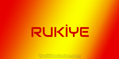 RUKİYE