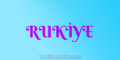 RUKİYE