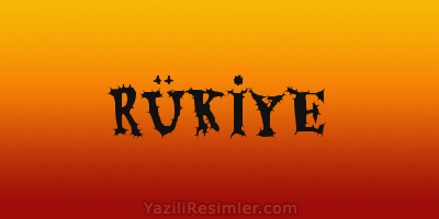 RÜKİYE