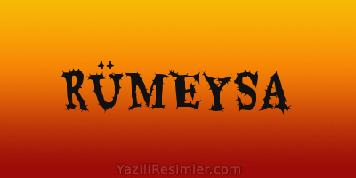 RÜMEYSA