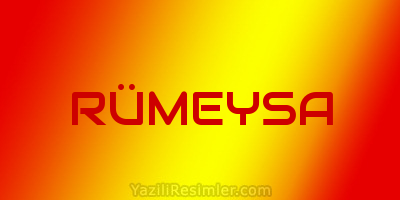 RÜMEYSA