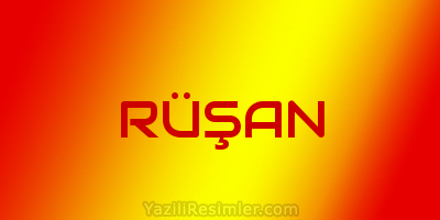 RÜŞAN