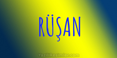 RÜŞAN