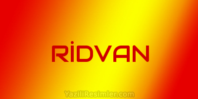 RİDVAN