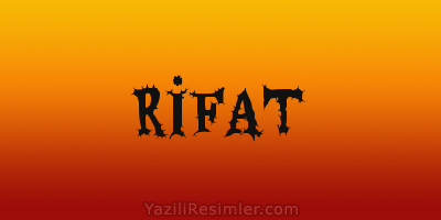 RİFAT