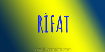 RİFAT