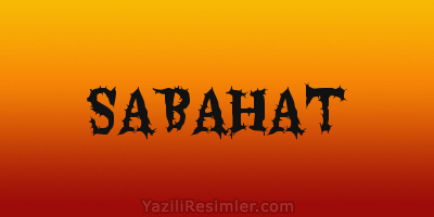SABAHAT
