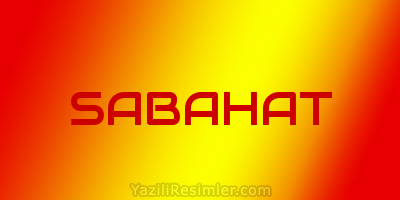 SABAHAT