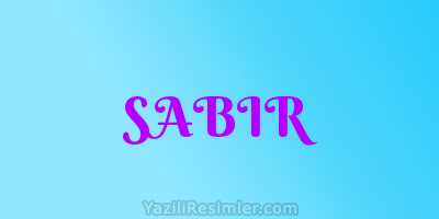 SABIR