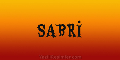 SABRİ