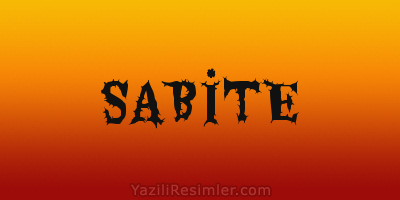 SABİTE