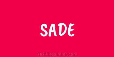 SADE