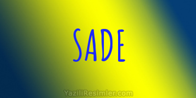 SADE