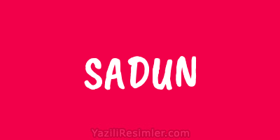 SADUN