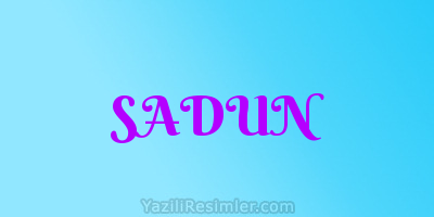 SADUN