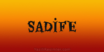 SADİFE