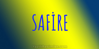 SAFİRE