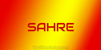 SAHRE