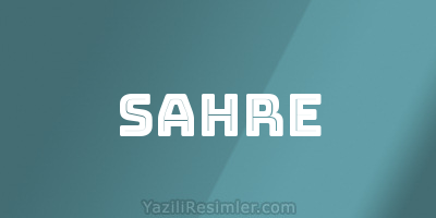 SAHRE