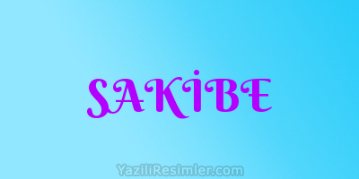 SAKİBE