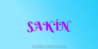 SAKİN