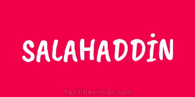 SALAHADDİN